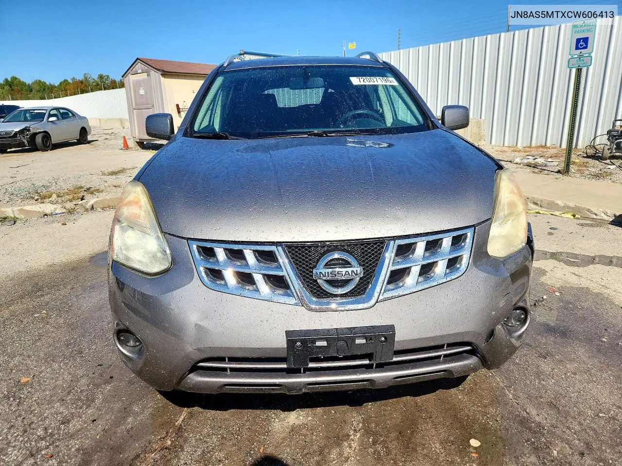 2012 NISSAN ROGUE VIN JN8AS5MTXCW606413 — фото 5