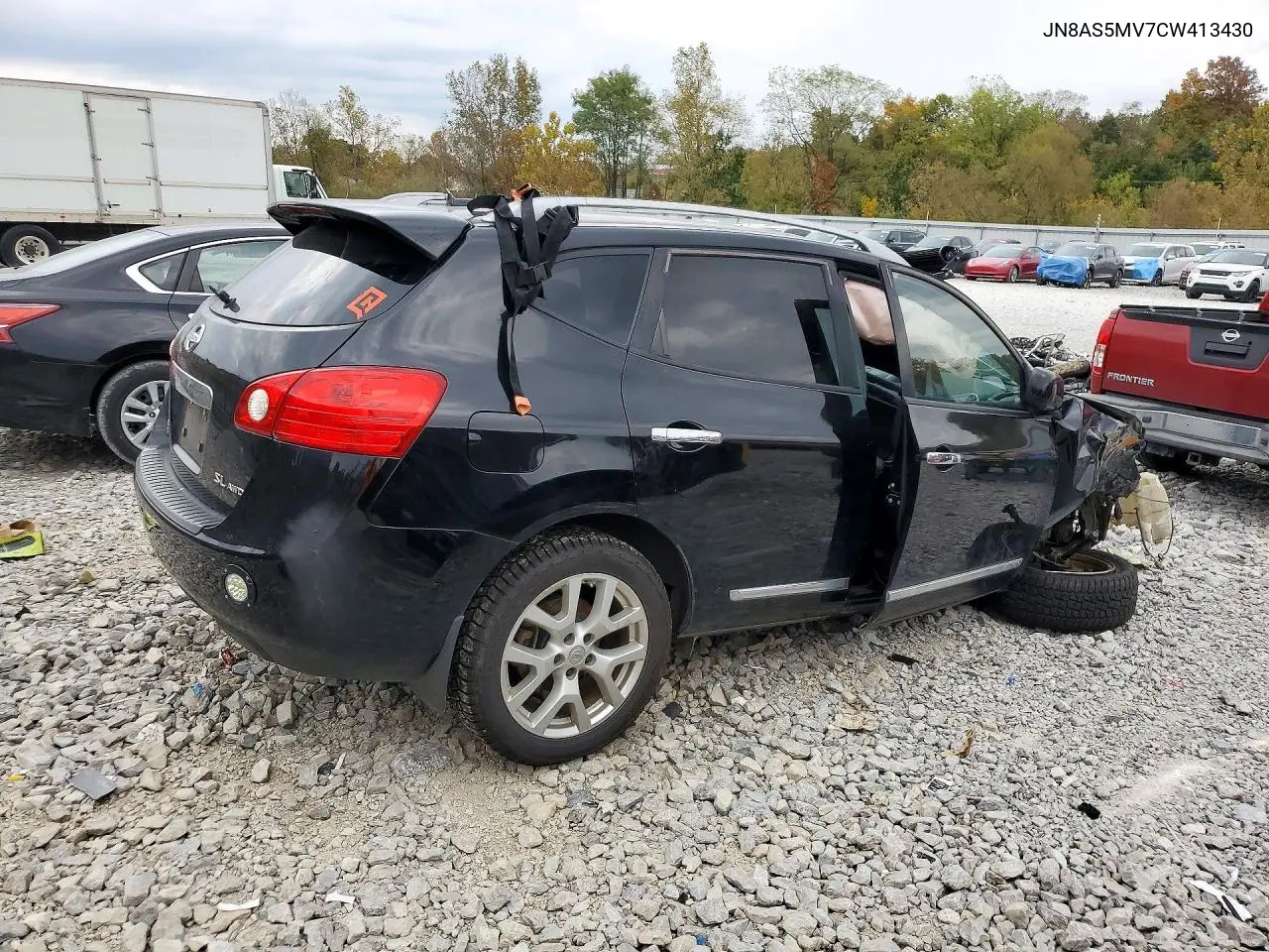 2012 NISSAN ROGUE VIN JN8AS5MV7CW413430 — фото 3