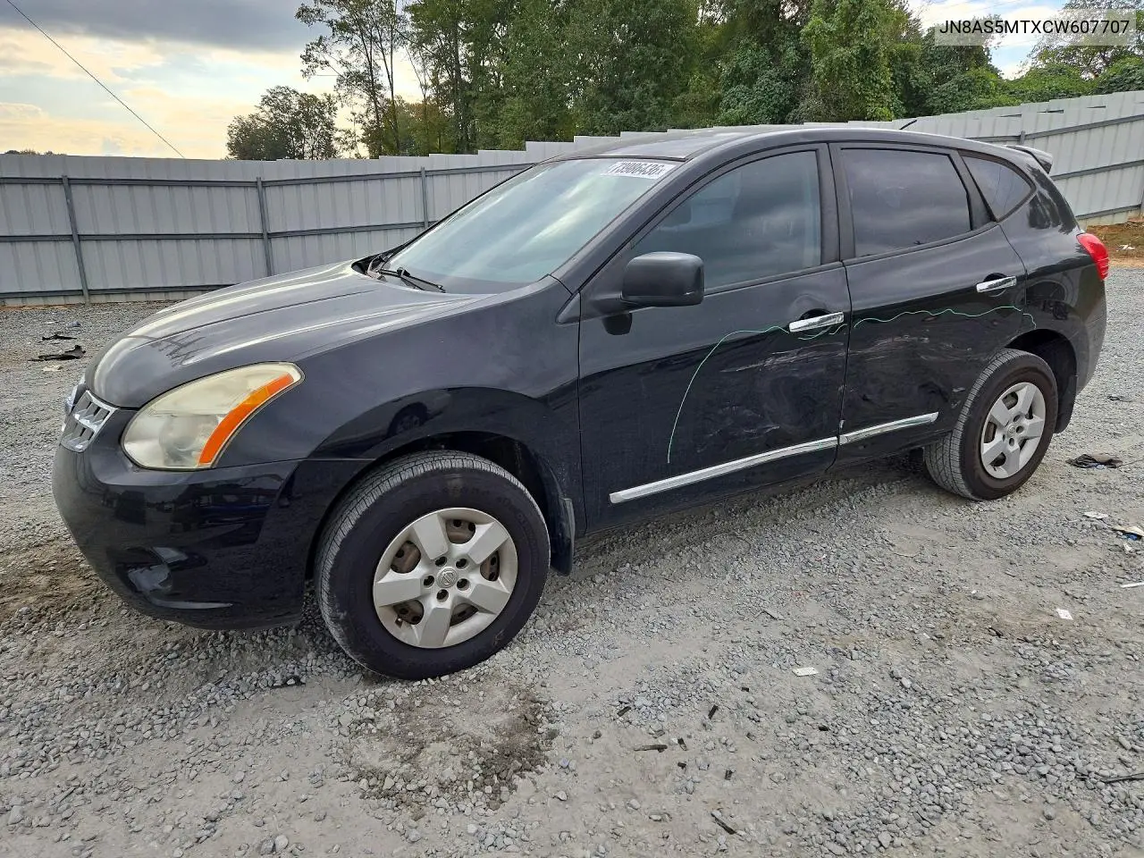 NISSAN ROGUE 2012, VIN JN8AS5MTXCW607707
