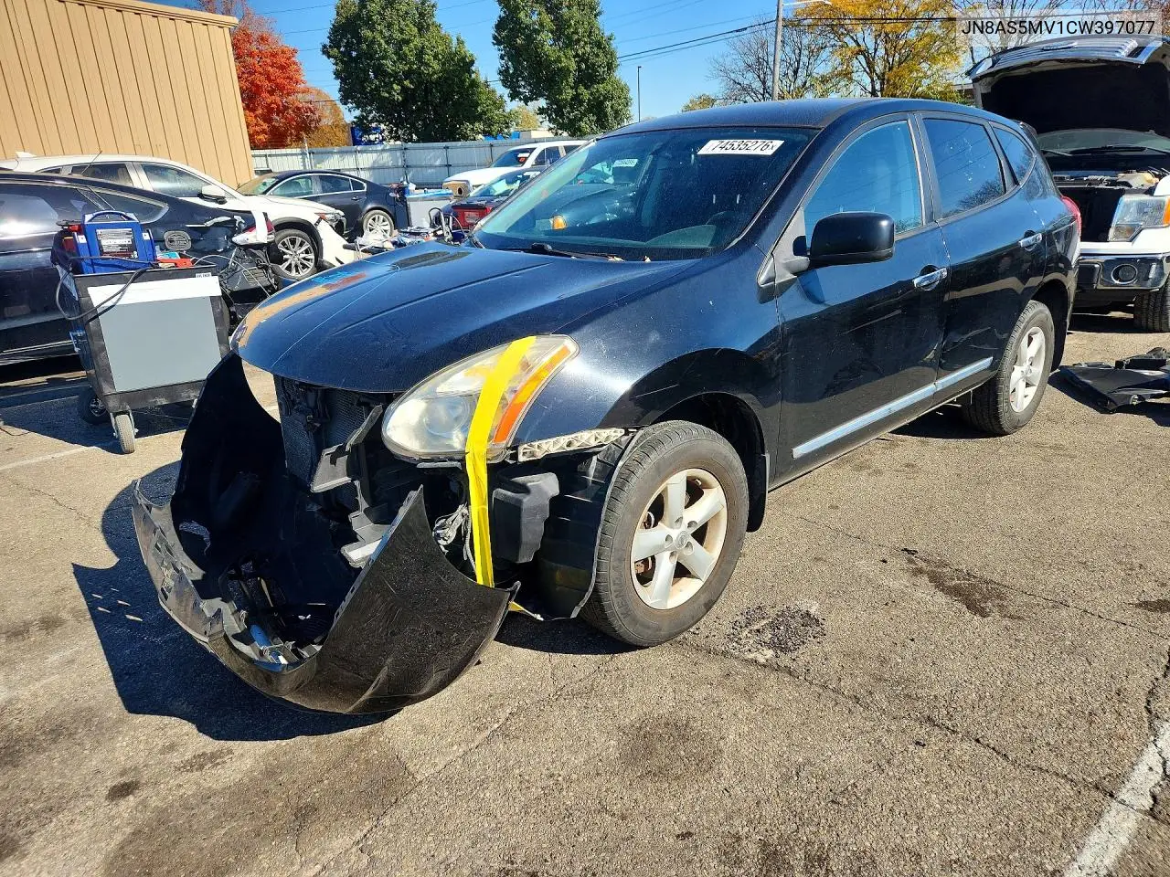 NISSAN ROGUE 2012, VIN JN8AS5MV1CW397077