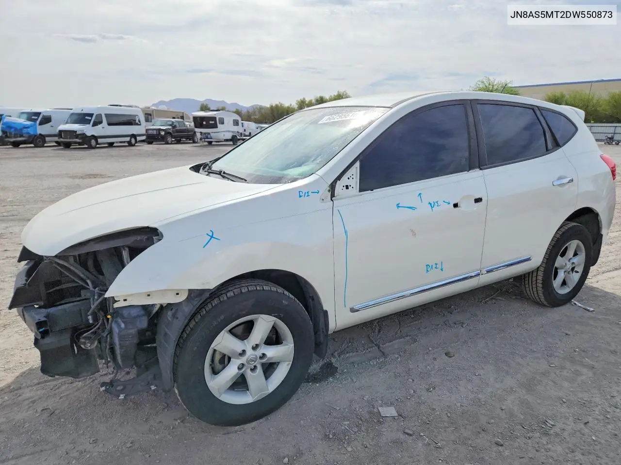 NISSAN ROGUE 2013, VIN JN8AS5MT2DW550873