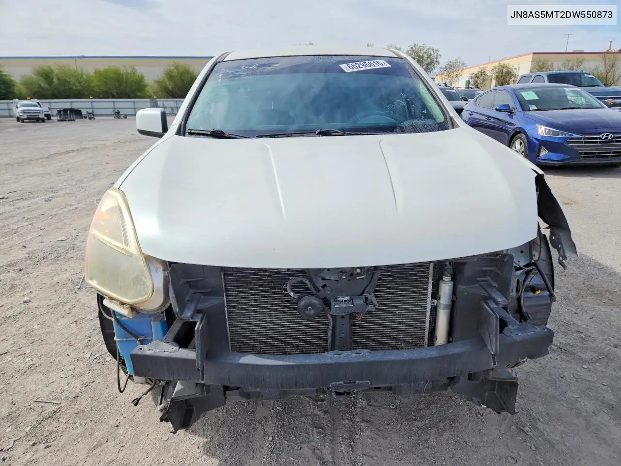2013 NISSAN ROGUE VIN JN8AS5MT2DW550873 — фото 5