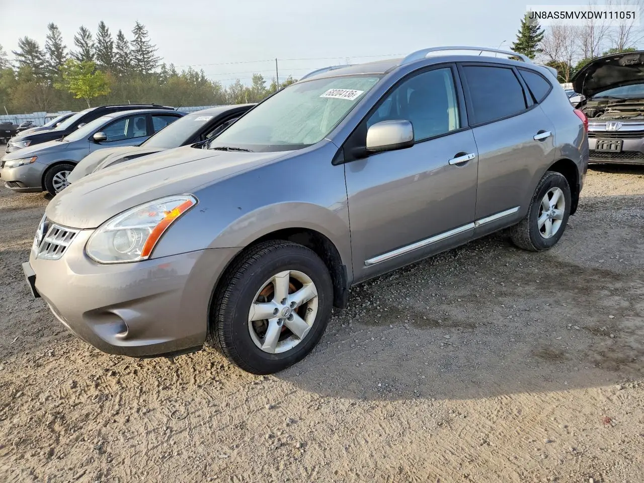 NISSAN ROGUE 2013, VIN JN8AS5MVXDW111051