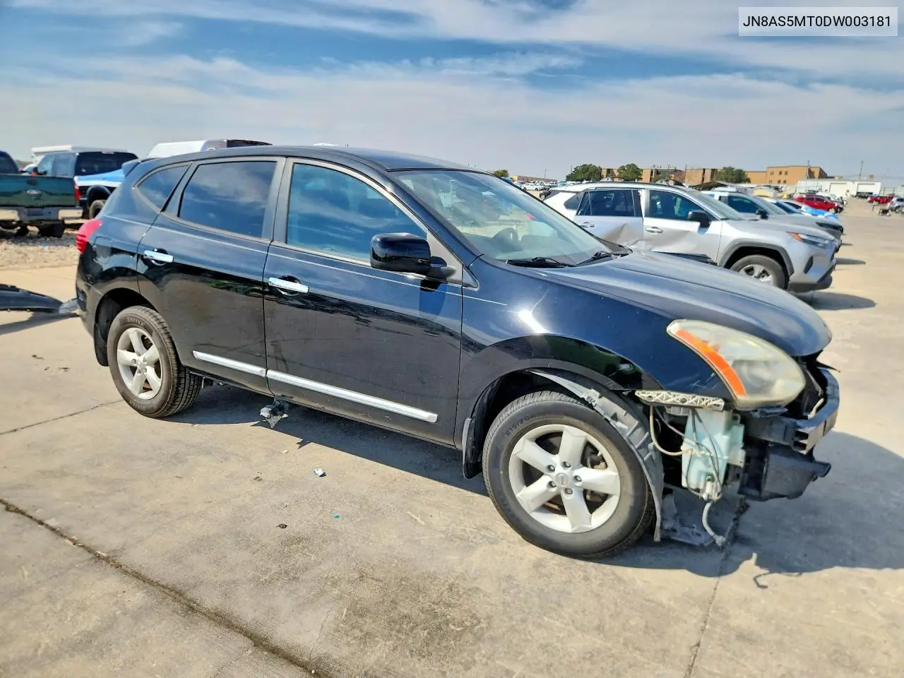 2013 NISSAN ROGUE VIN JN8AS5MT0DW003181 — фото 4