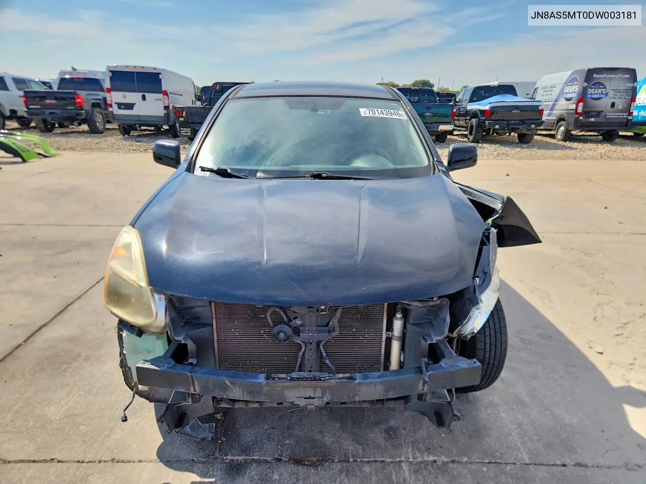 2013 NISSAN ROGUE VIN JN8AS5MT0DW003181 — фото 5