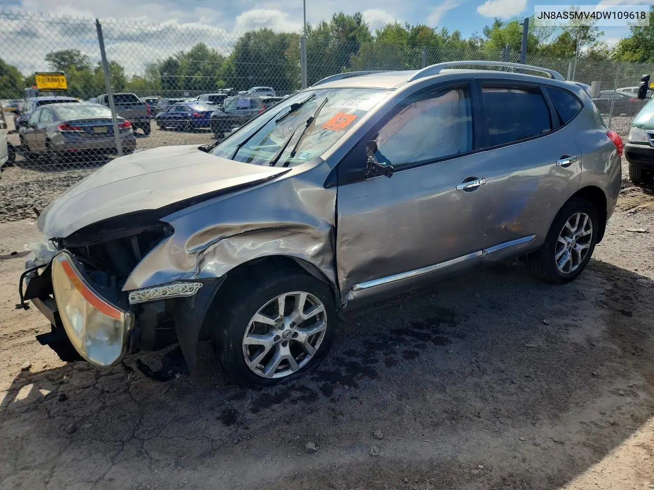 NISSAN ROGUE 2013, VIN JN8AS5MV4DW109618