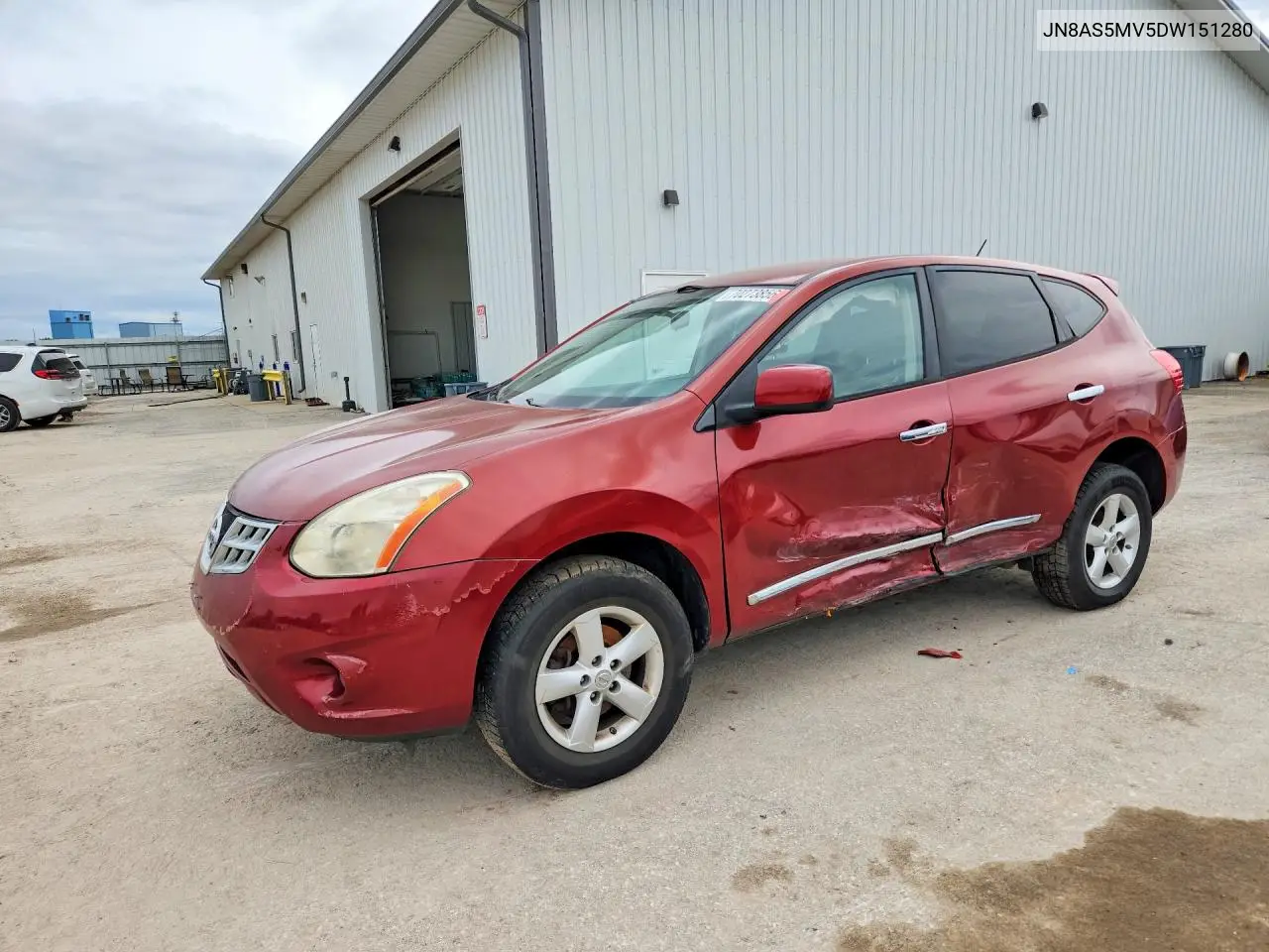 NISSAN ROGUE 2013, VIN JN8AS5MV5DW151280