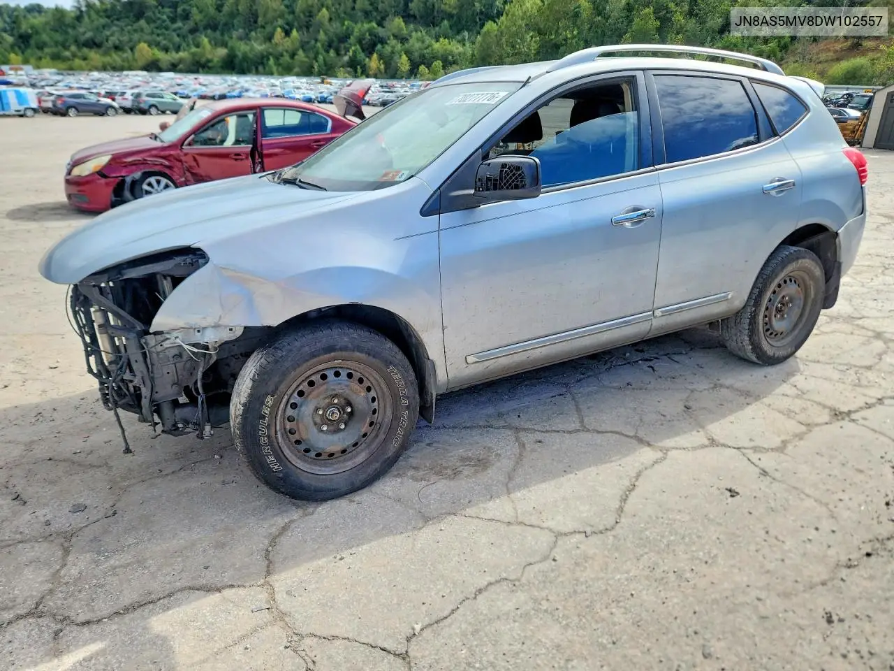 NISSAN ROGUE 2013, VIN JN8AS5MV8DW102557