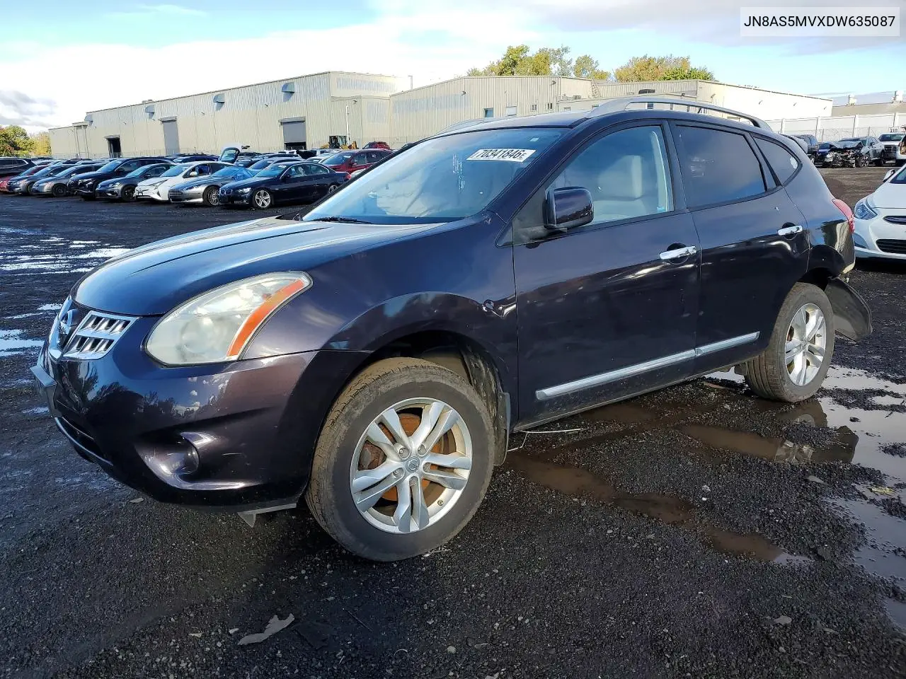 NISSAN ROGUE 2013, VIN JN8AS5MVXDW635087
