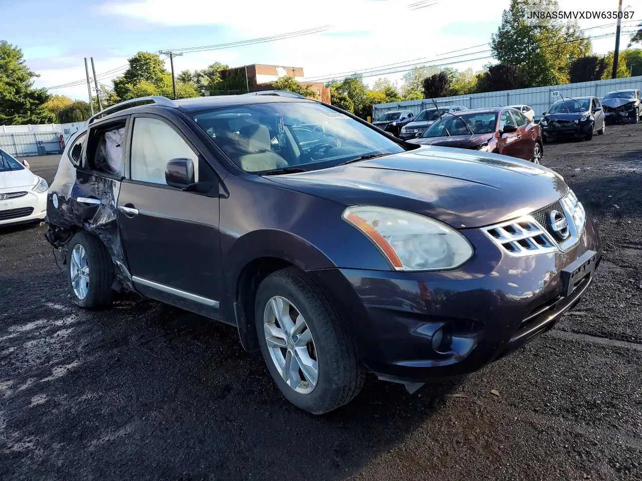 2013 NISSAN ROGUE VIN JN8AS5MVXDW635087 — фото 4