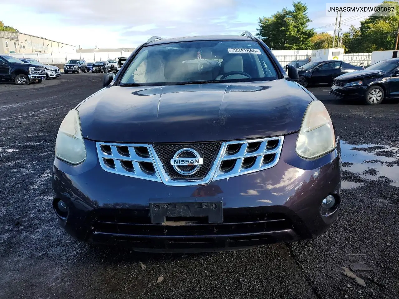 2013 NISSAN ROGUE VIN JN8AS5MVXDW635087 — фото 5