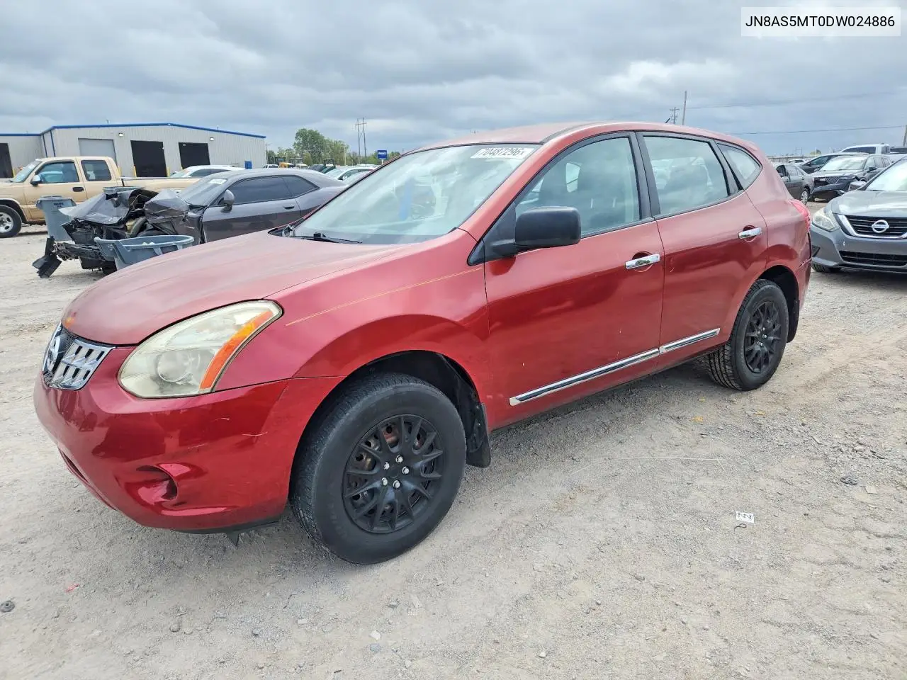 NISSAN ROGUE 2013, VIN JN8AS5MT0DW024886