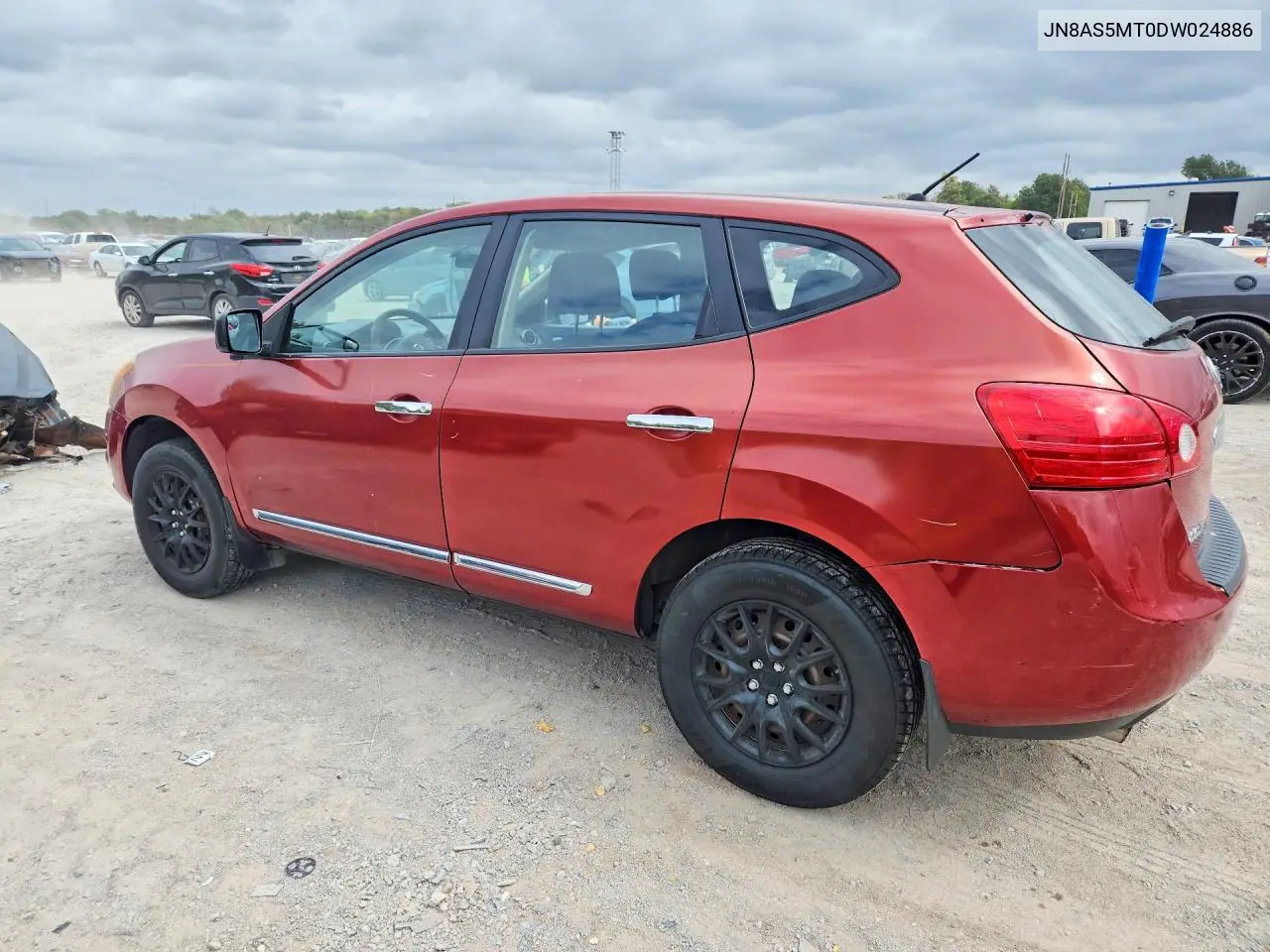 2013 NISSAN ROGUE VIN JN8AS5MT0DW024886 — фото 2