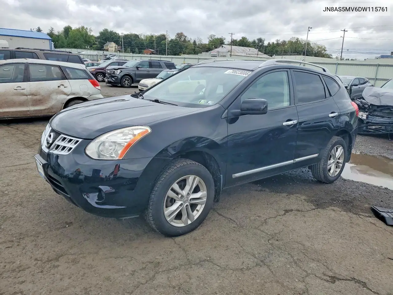 NISSAN ROGUE 2013, VIN JN8AS5MV6DW115761