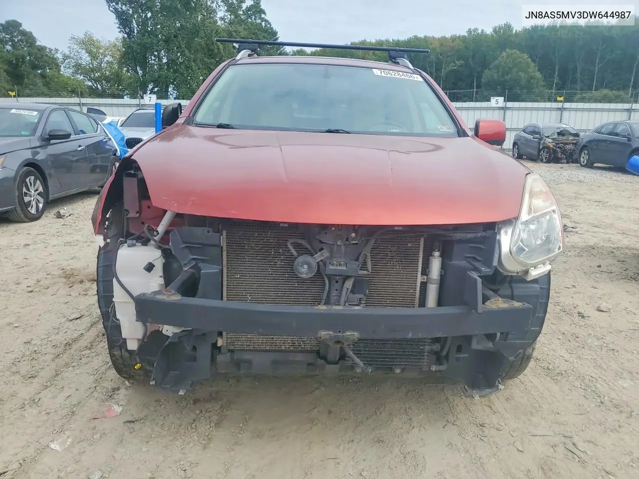 2013 NISSAN ROGUE VIN JN8AS5MV3DW644987 — фото 5