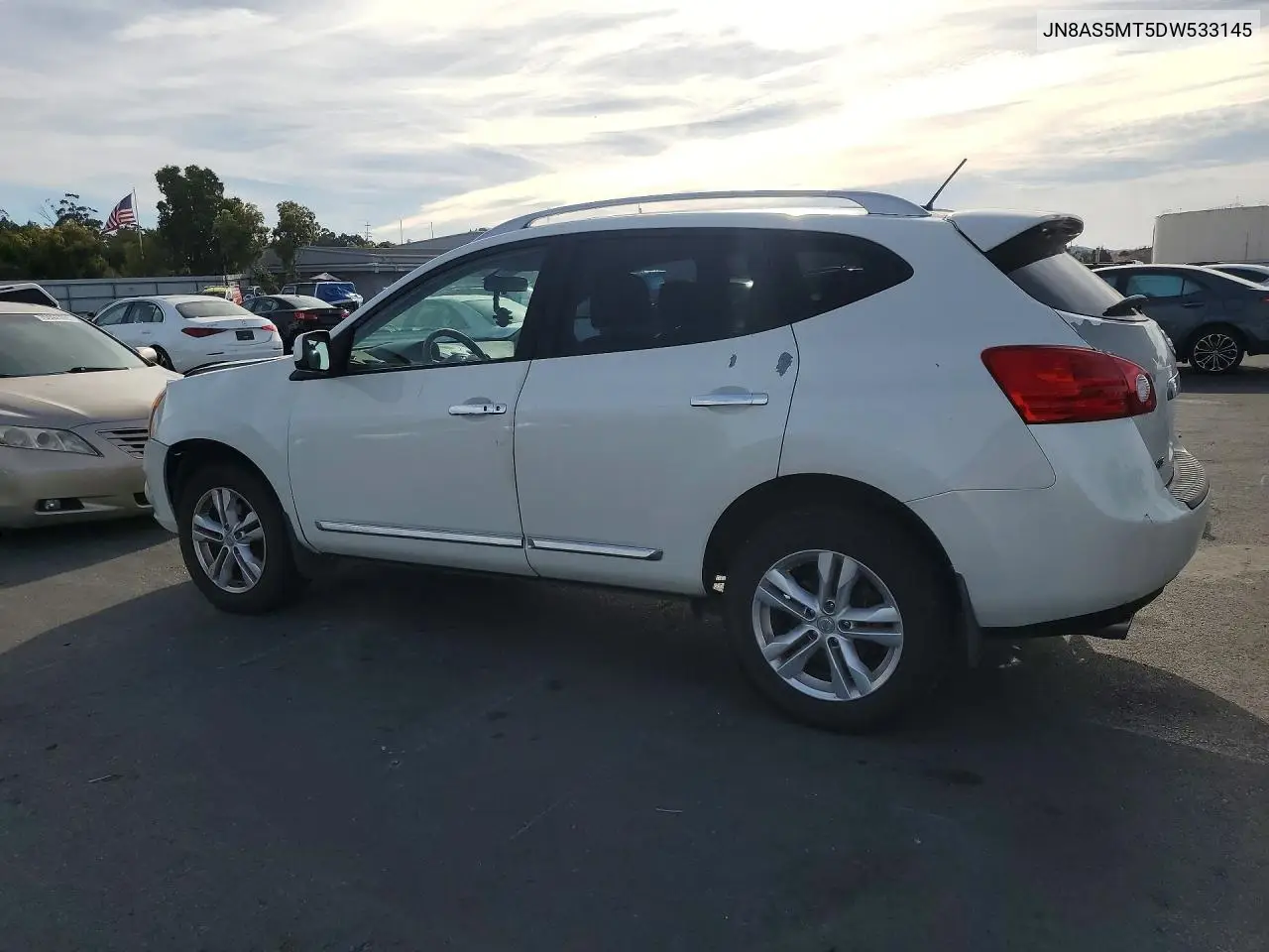 2013 NISSAN ROGUE VIN JN8AS5MT5DW533145 — фото 2
