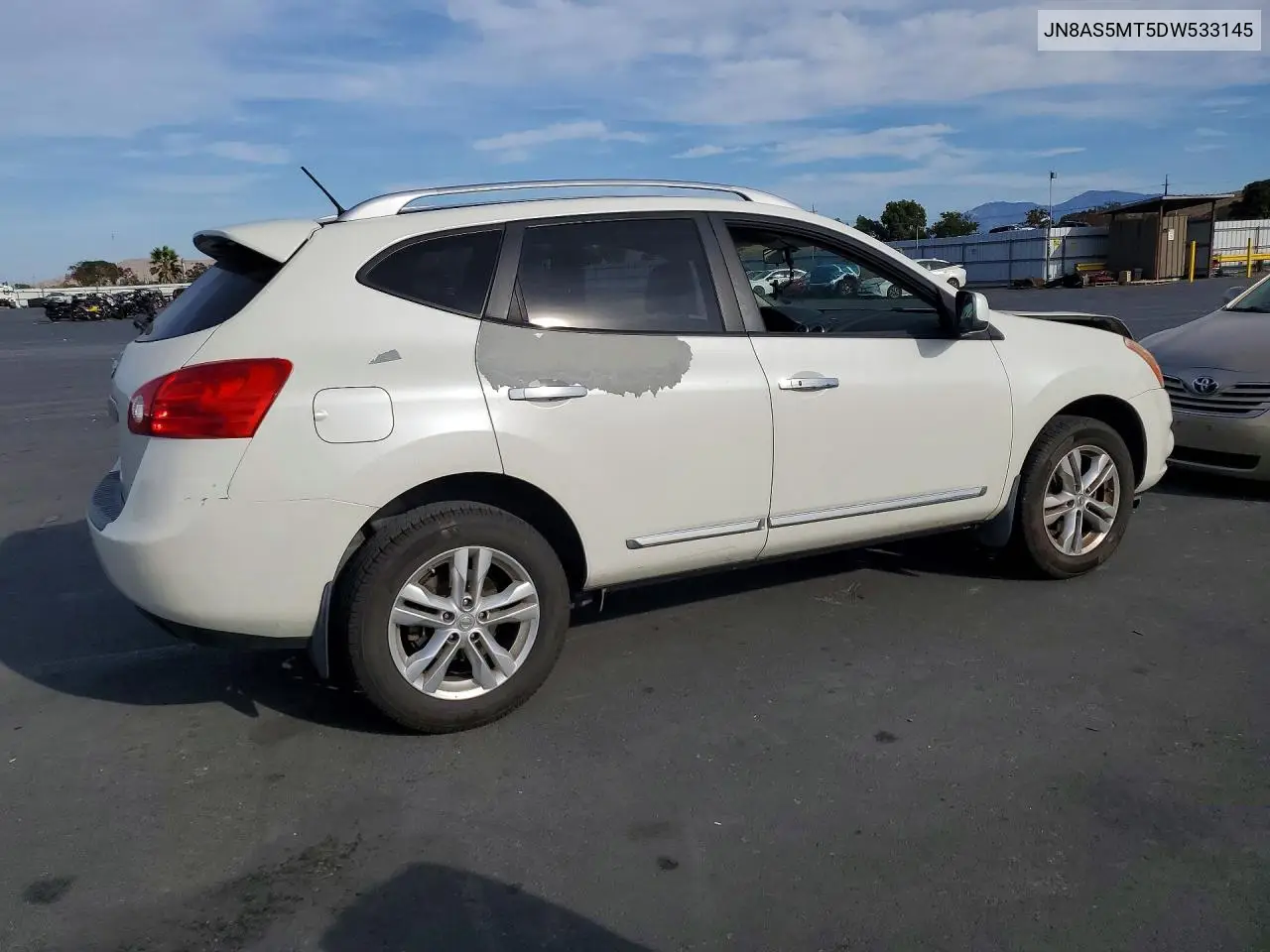 2013 NISSAN ROGUE VIN JN8AS5MT5DW533145 — фото 3