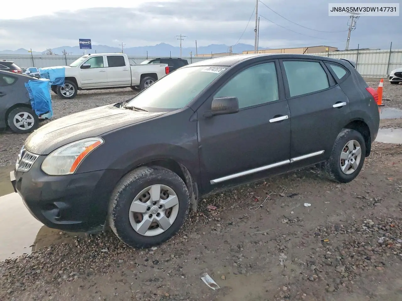 NISSAN ROGUE 2013, VIN JN8AS5MV3DW147731