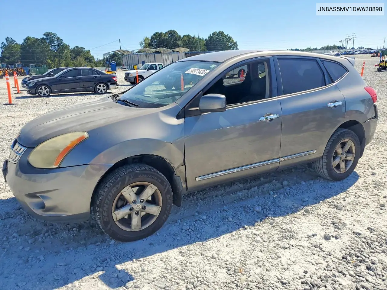NISSAN ROGUE 2013, VIN JN8AS5MV1DW628898