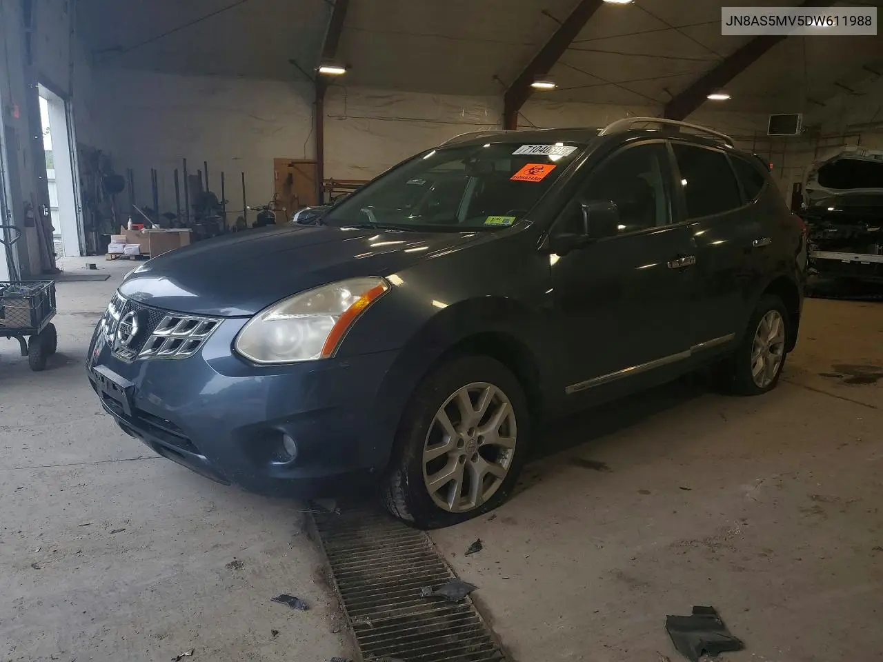 NISSAN ROGUE 2013, VIN JN8AS5MV5DW611988