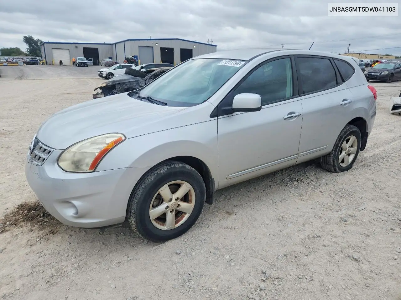 NISSAN ROGUE 2013, VIN JN8AS5MT5DW041103