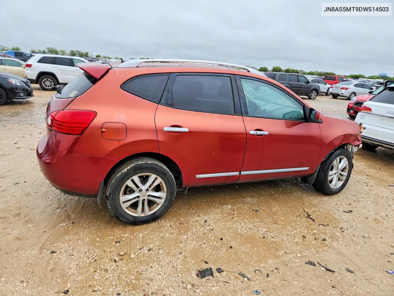 2013 NISSAN ROGUE VIN JN8AS5MT9DW514503 — фото 3