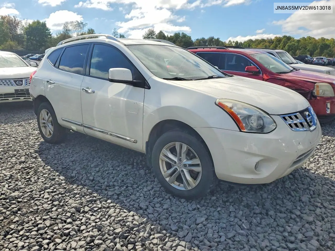 2013 NISSAN ROGUE VIN JN8AS5MV2DW613018 — фото 4