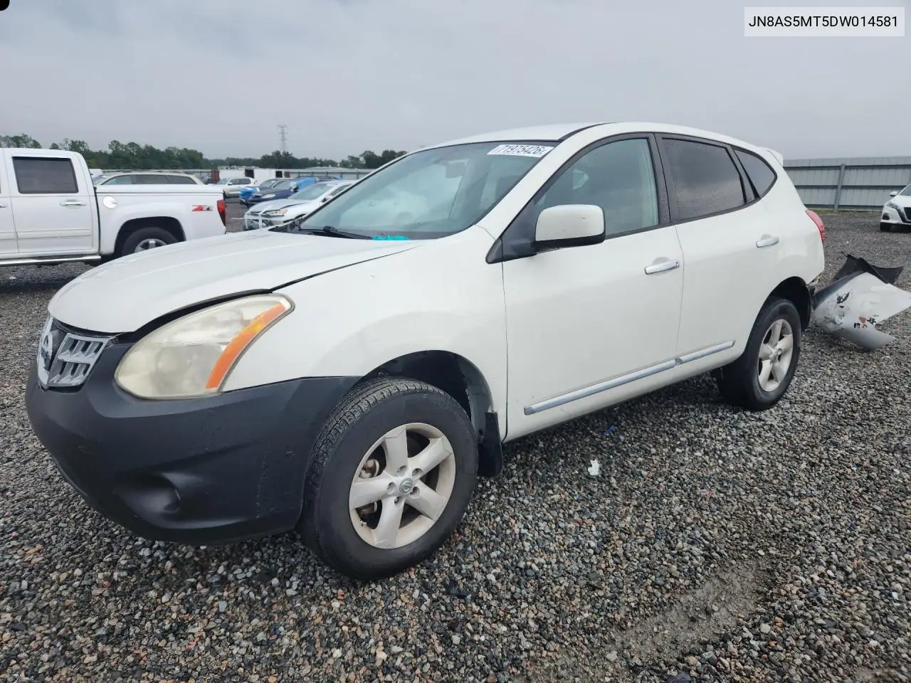 NISSAN ROGUE 2013, VIN JN8AS5MT5DW014581