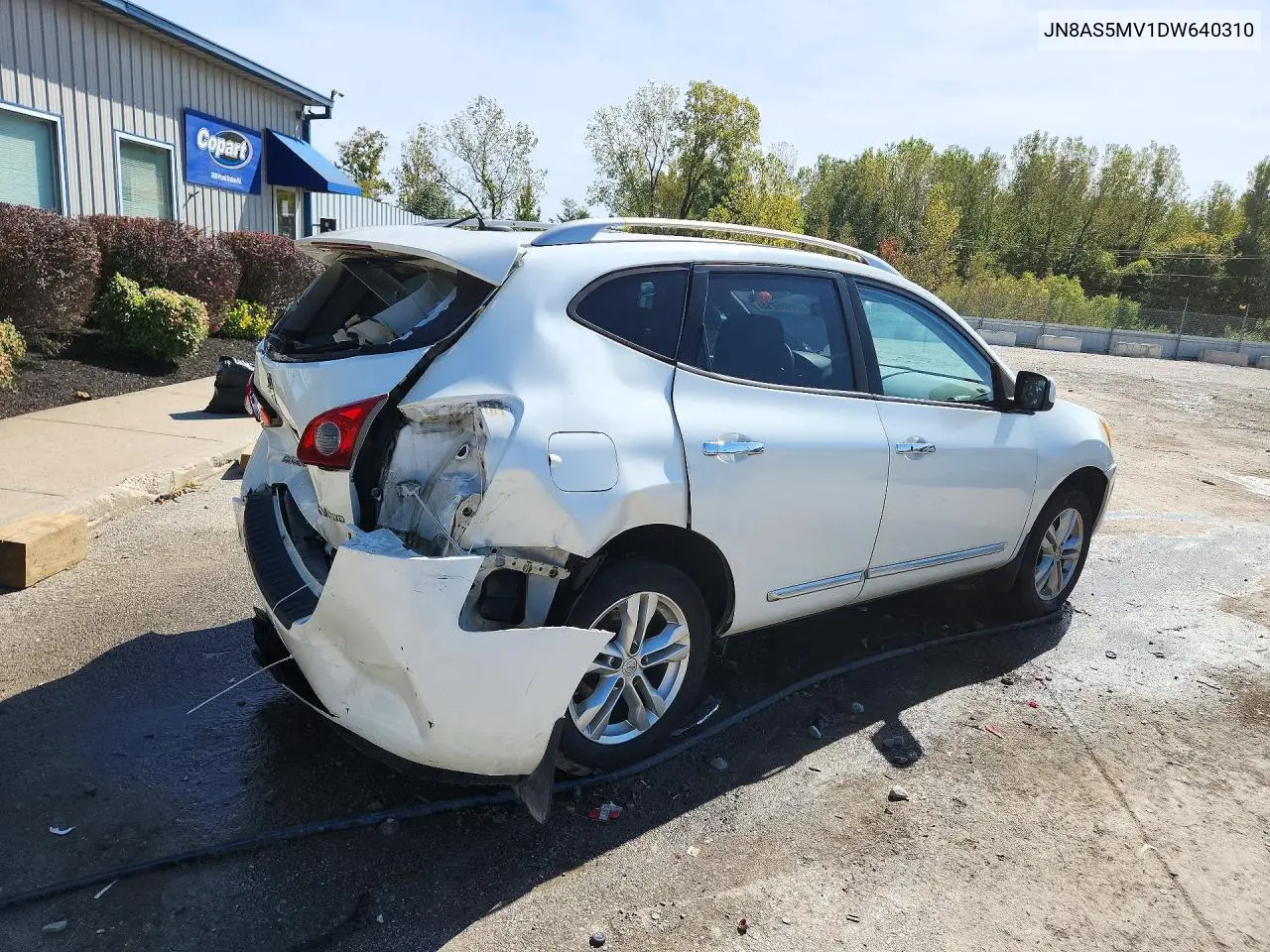 2013 NISSAN ROGUE VIN JN8AS5MV1DW640310 — фото 3