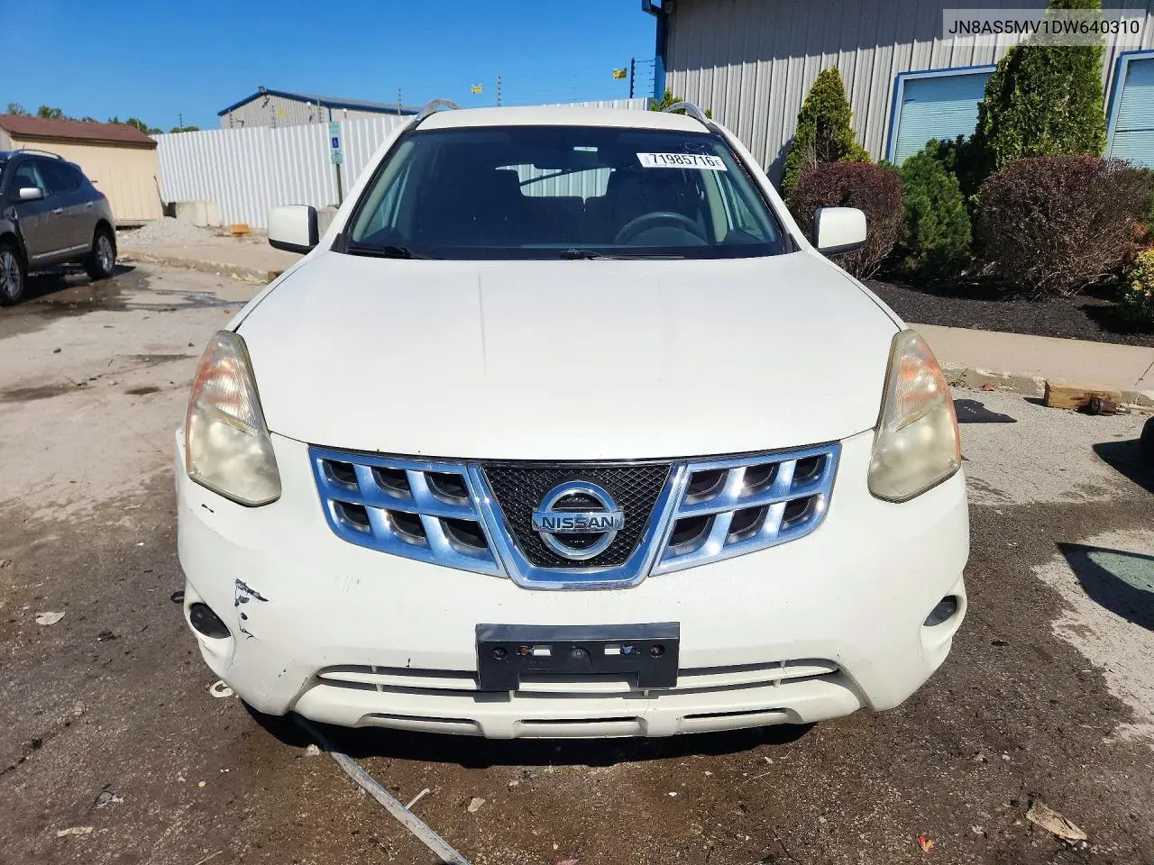 2013 NISSAN ROGUE VIN JN8AS5MV1DW640310 — фото 5