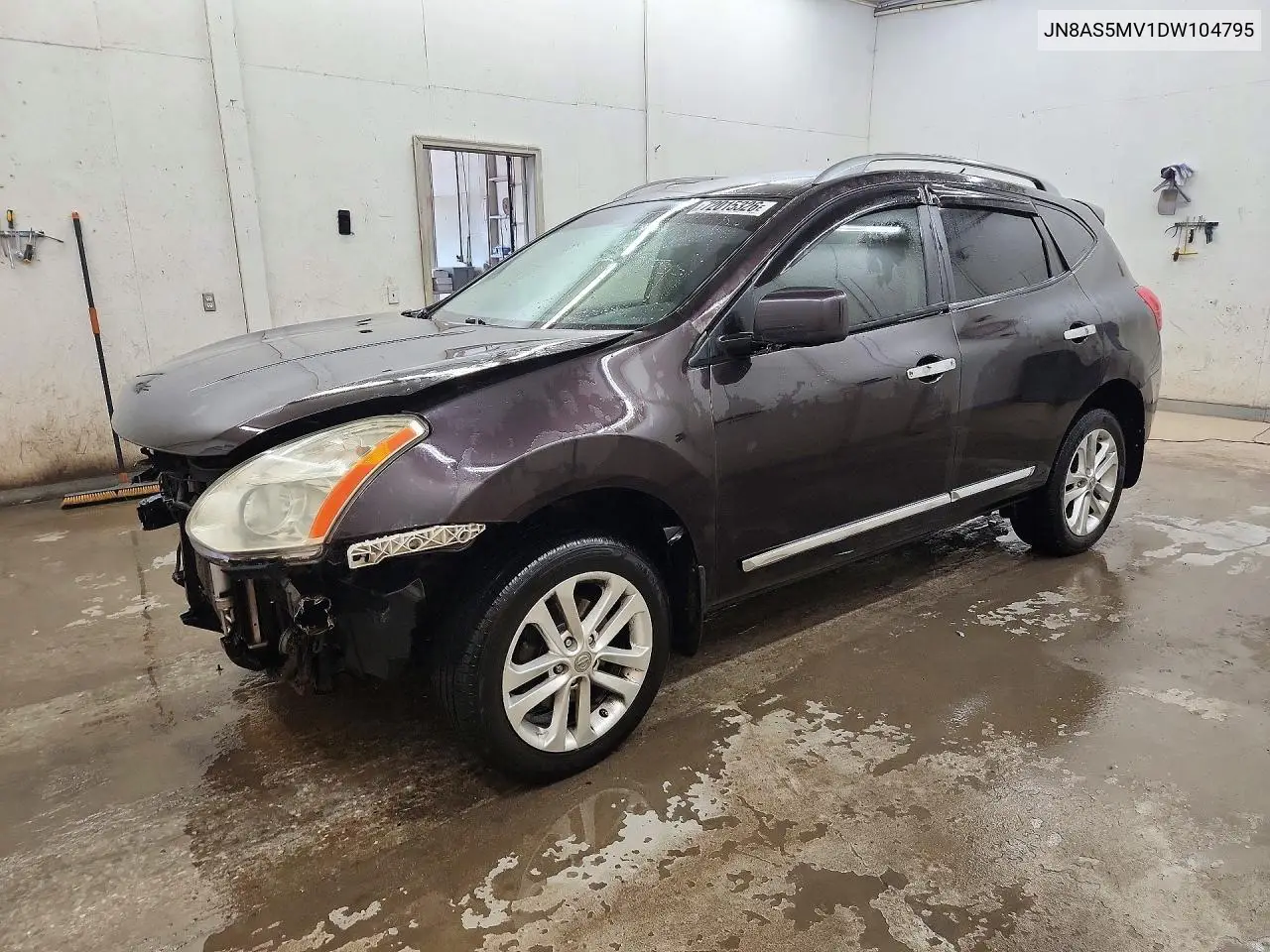 NISSAN ROGUE 2013, VIN JN8AS5MV1DW104795