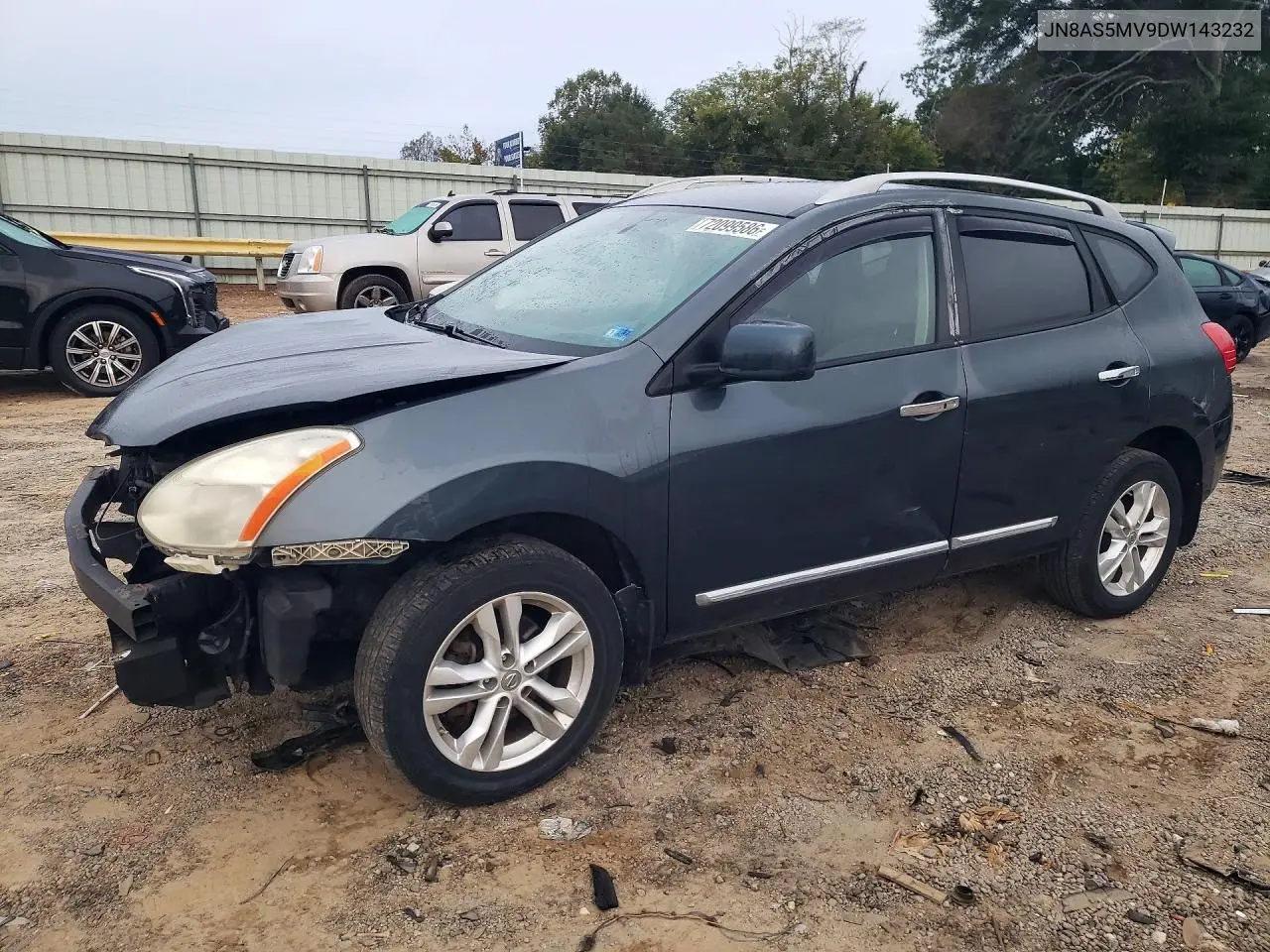 NISSAN ROGUE 2013, VIN JN8AS5MV9DW143232