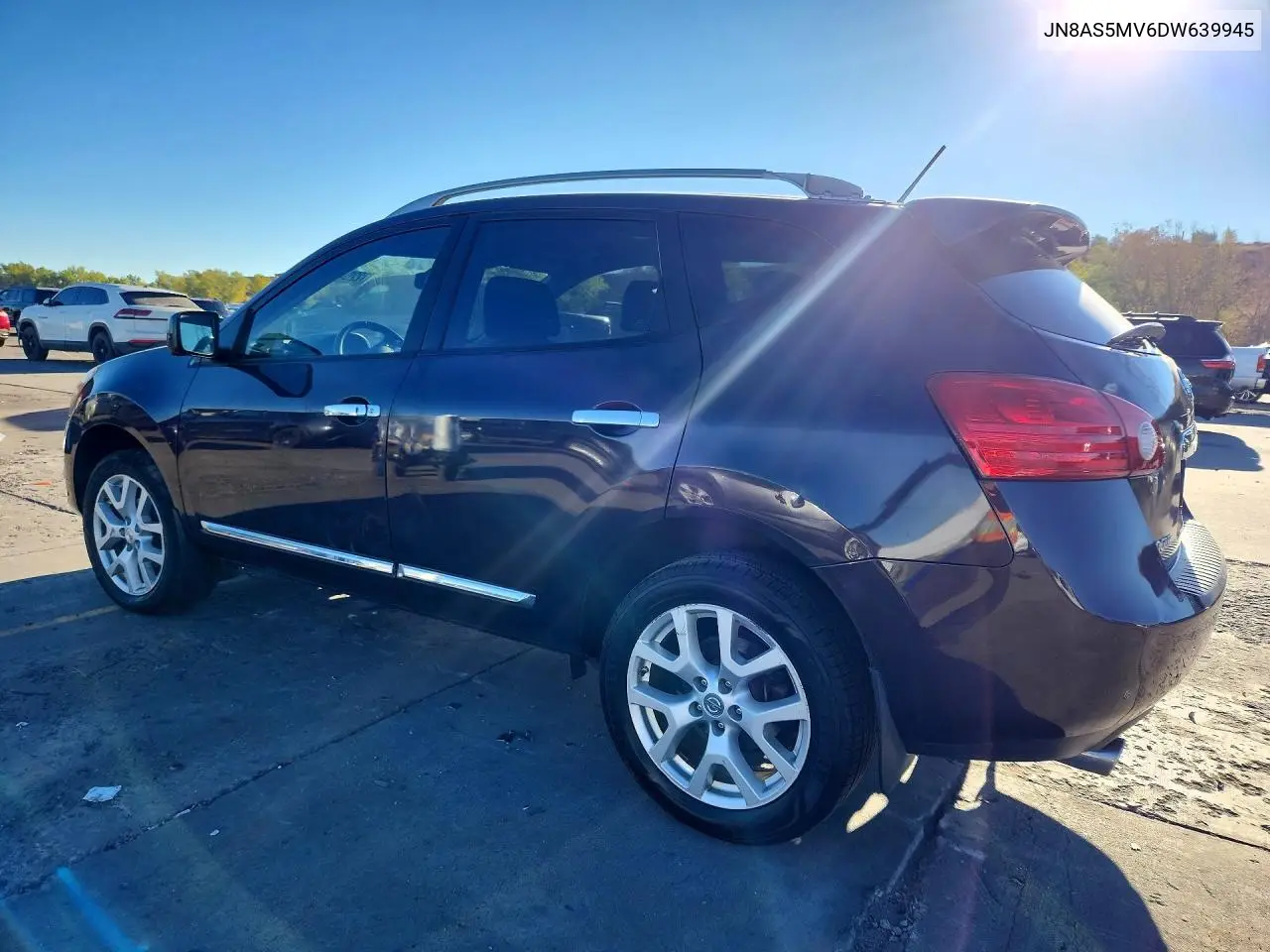 2013 NISSAN ROGUE VIN JN8AS5MV6DW639945 — фото 2