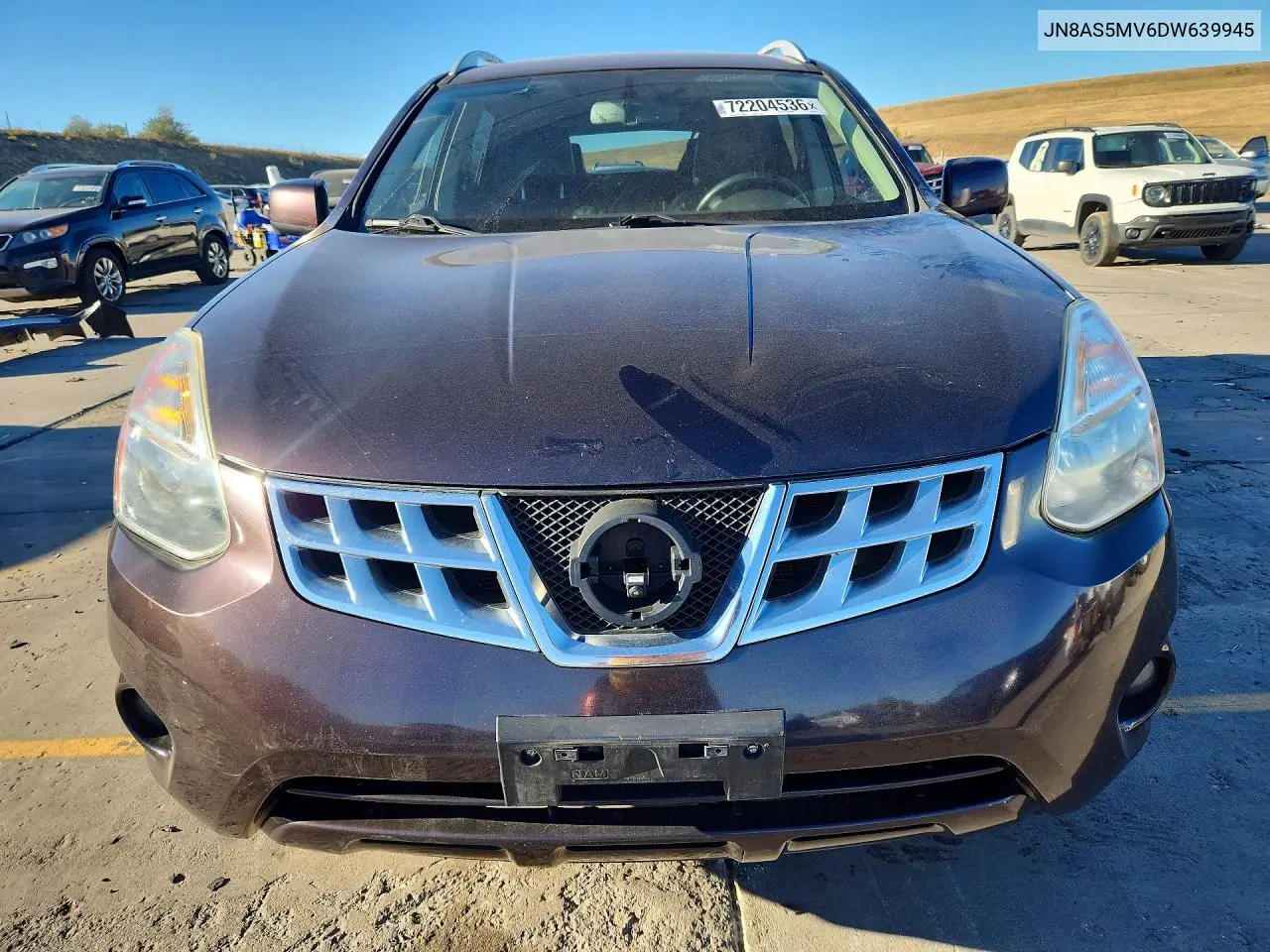 2013 NISSAN ROGUE VIN JN8AS5MV6DW639945 — фото 5