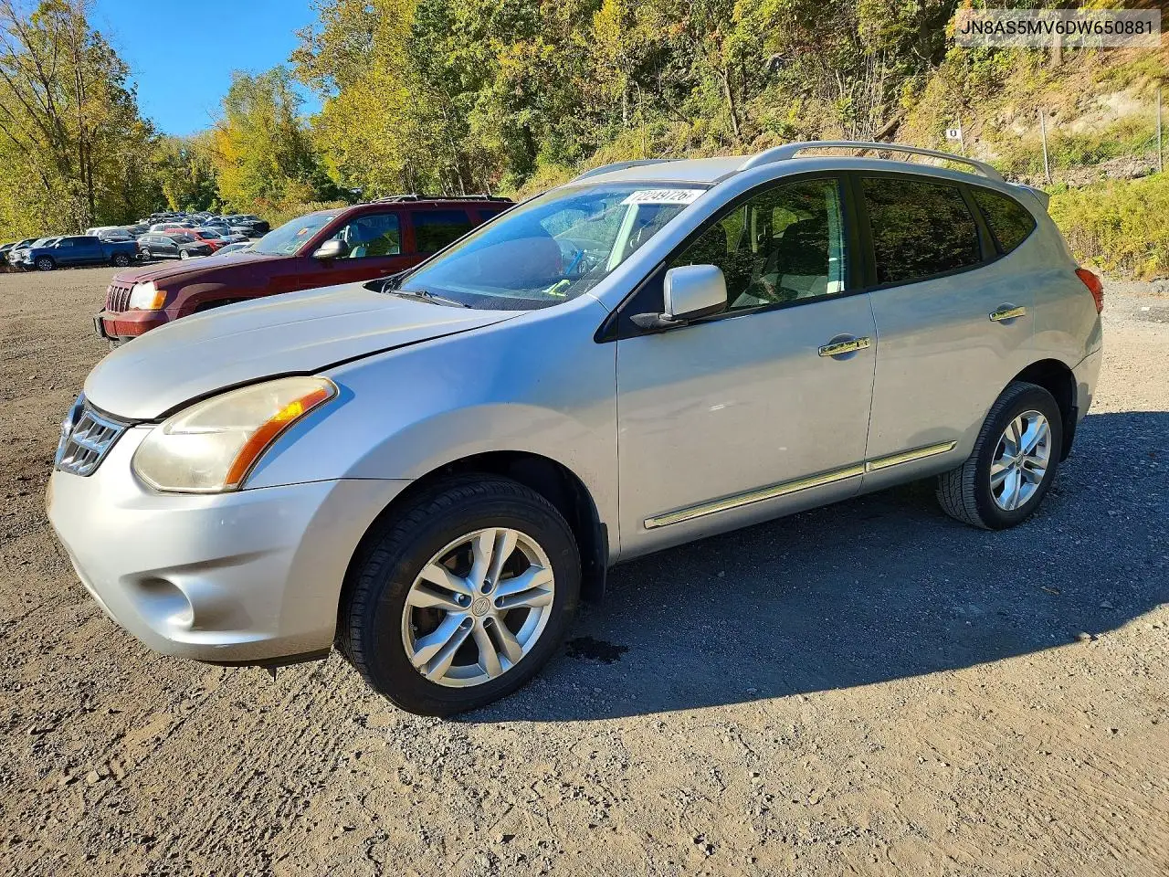 NISSAN ROGUE 2013, VIN JN8AS5MV6DW650881