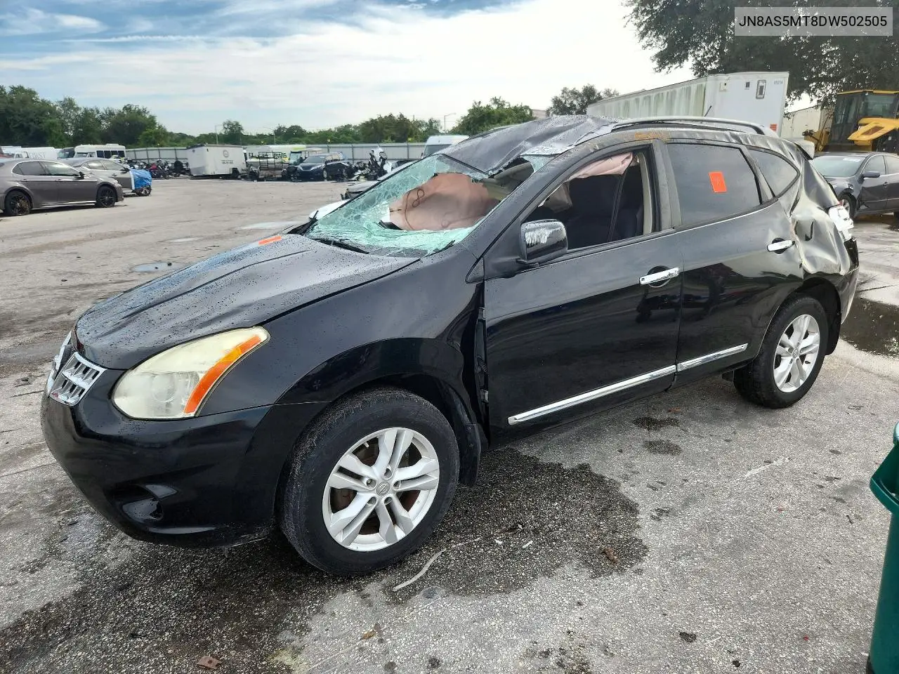NISSAN ROGUE 2013, VIN JN8AS5MT8DW502505
