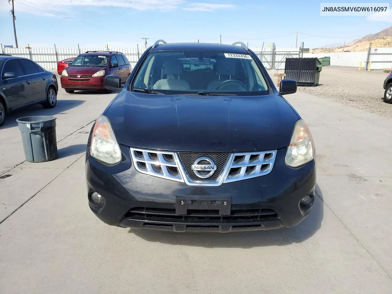 2013 NISSAN ROGUE VIN JN8AS5MV6DW616097 — фото 5