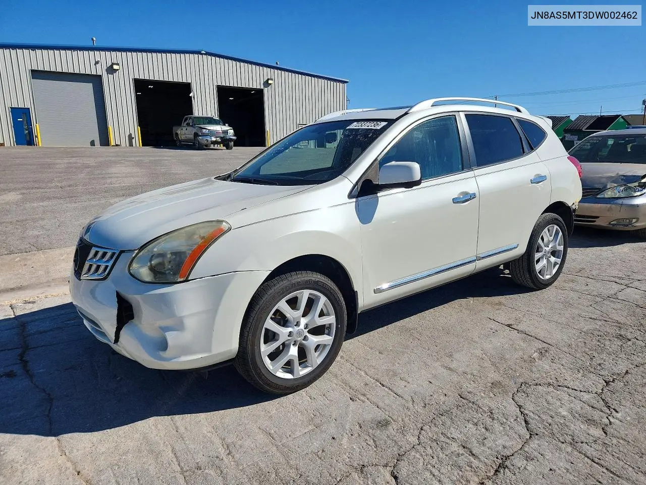 NISSAN ROGUE 2013, VIN JN8AS5MT3DW002462