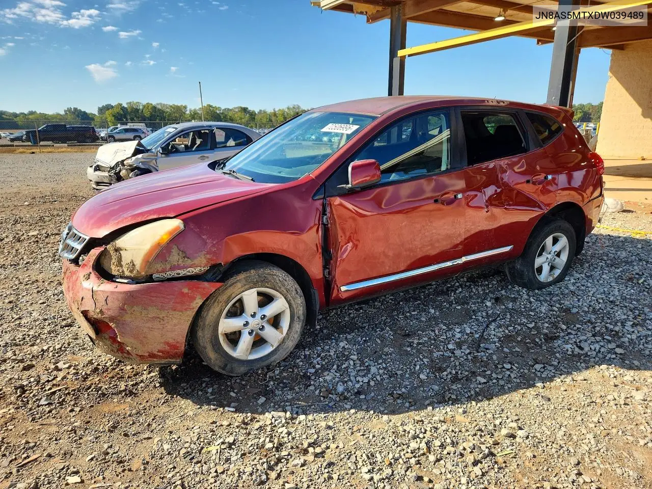 NISSAN ROGUE 2013, VIN JN8AS5MTXDW039489