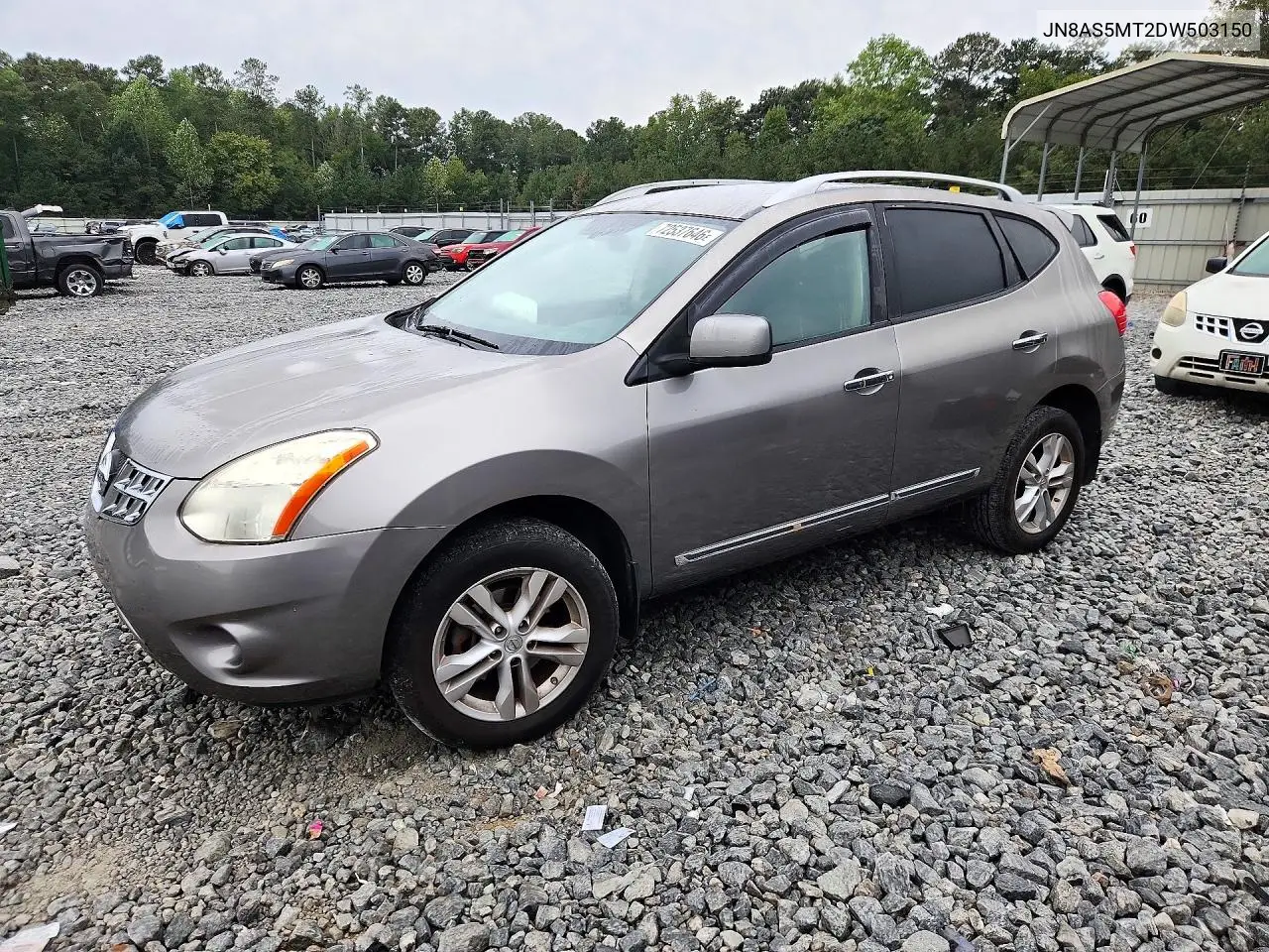 NISSAN ROGUE 2013, VIN JN8AS5MT2DW503150