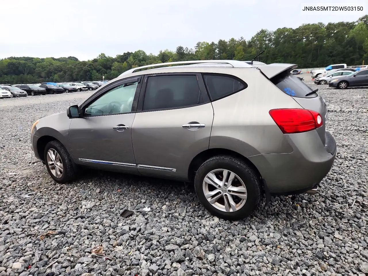 2013 NISSAN ROGUE VIN JN8AS5MT2DW503150 — фото 2