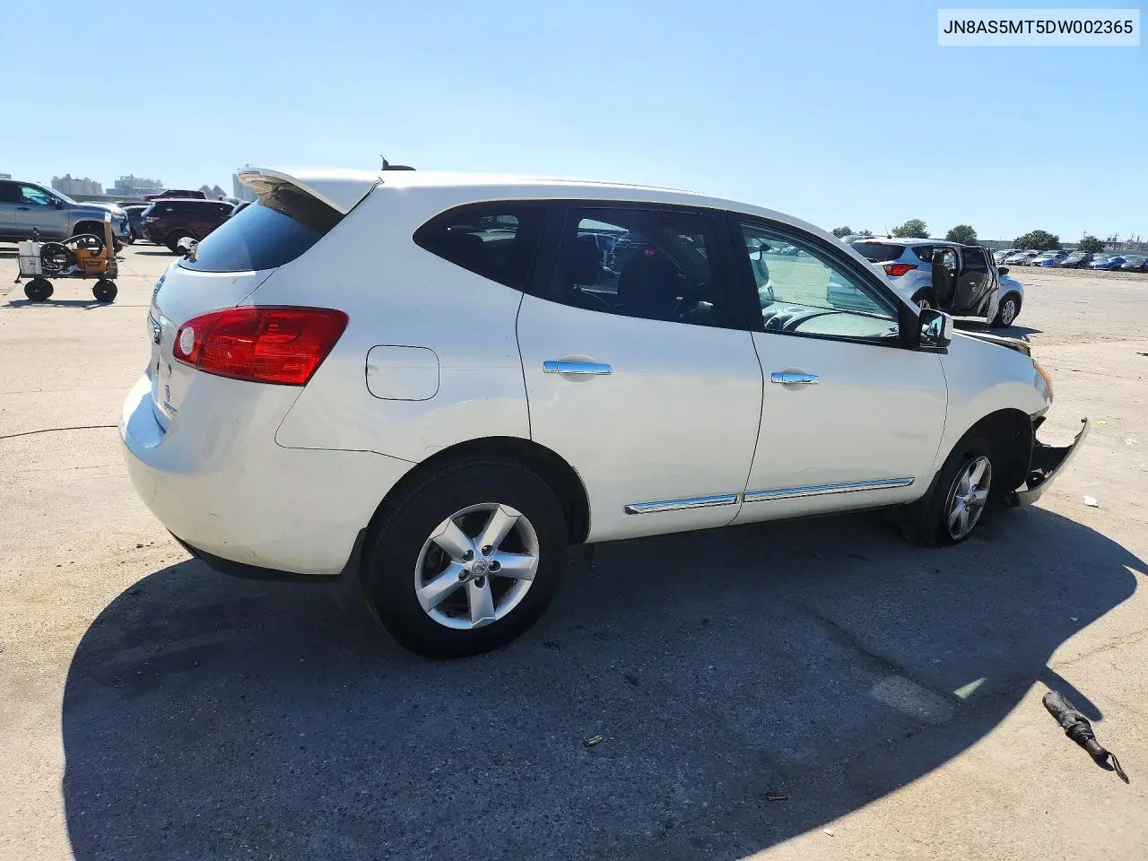 2013 NISSAN ROGUE VIN JN8AS5MT5DW002365 — фото 3