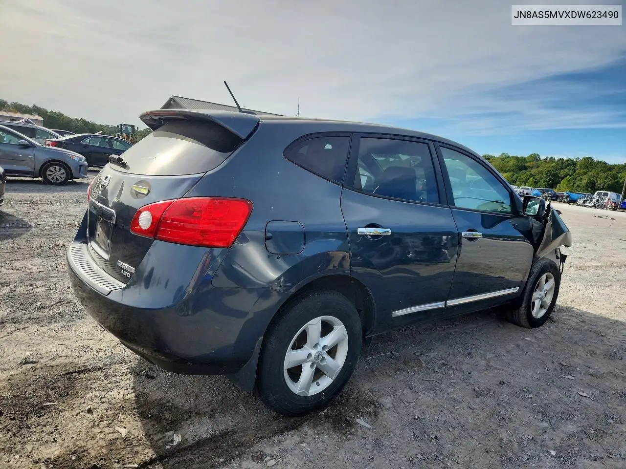 2013 NISSAN ROGUE VIN JN8AS5MVXDW623490 — фото 3