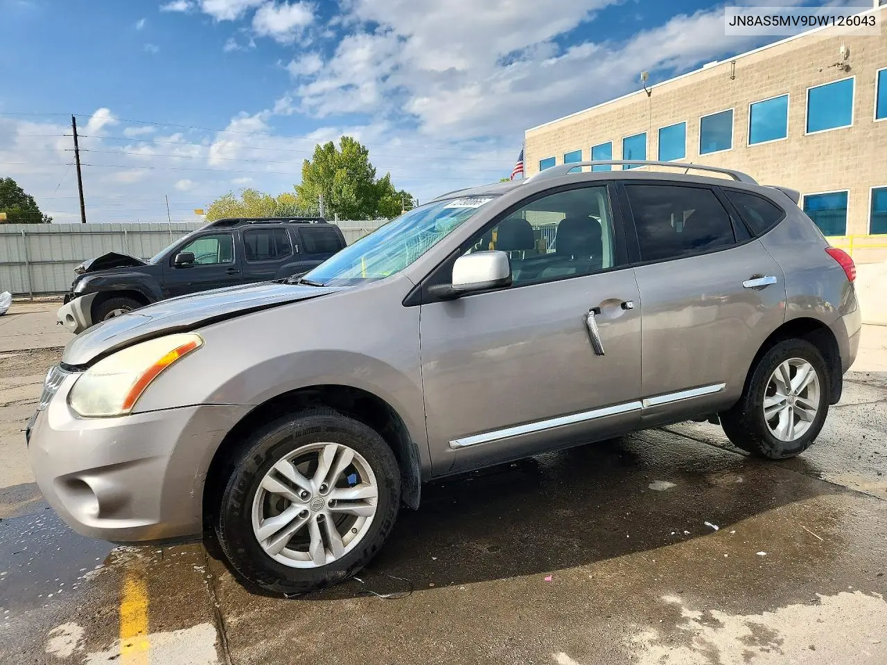 NISSAN ROGUE 2013, VIN JN8AS5MV9DW126043