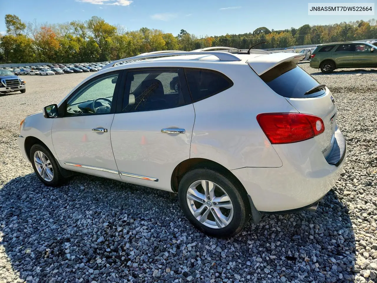 2013 NISSAN ROGUE VIN JN8AS5MT7DW522664 — фото 2