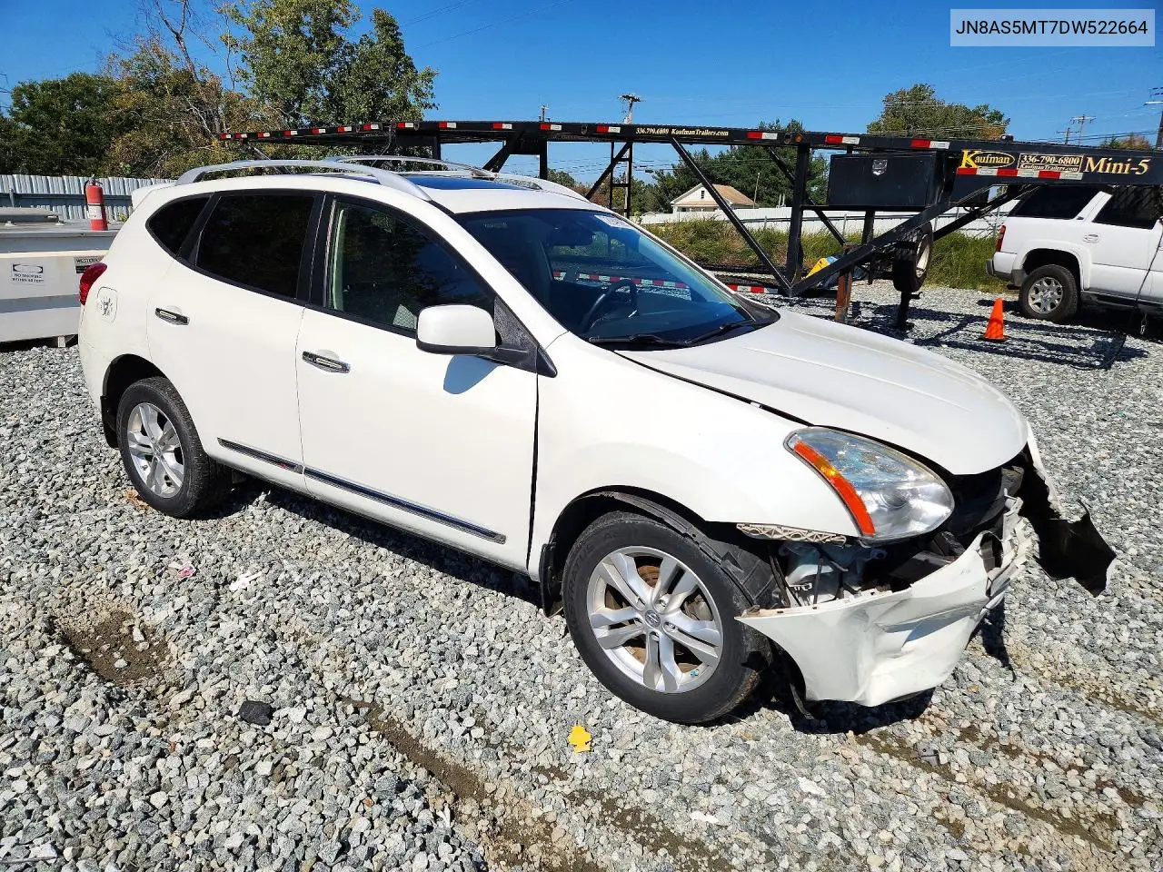 2013 NISSAN ROGUE VIN JN8AS5MT7DW522664 — фото 4