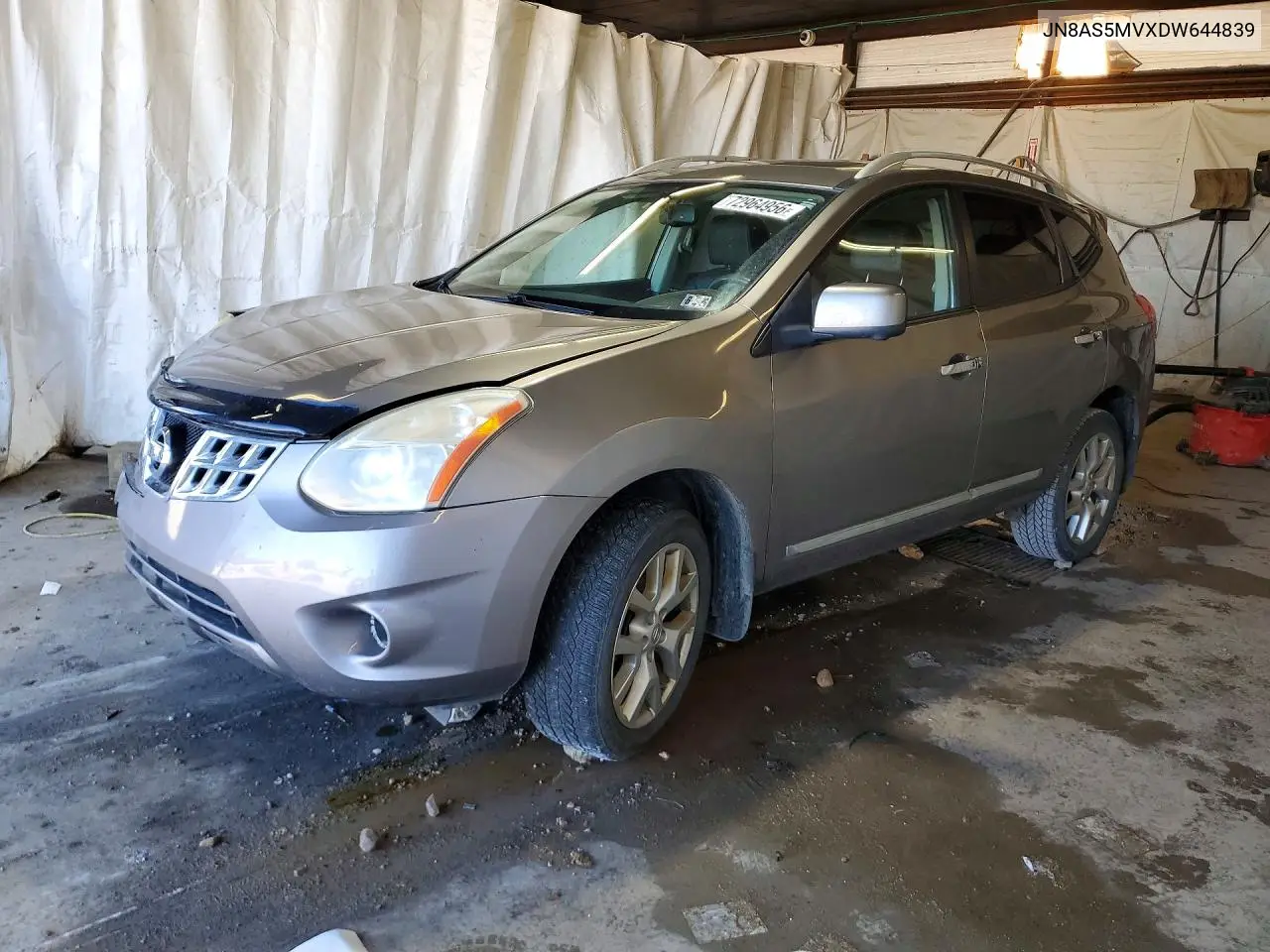NISSAN ROGUE 2013, VIN JN8AS5MVXDW644839