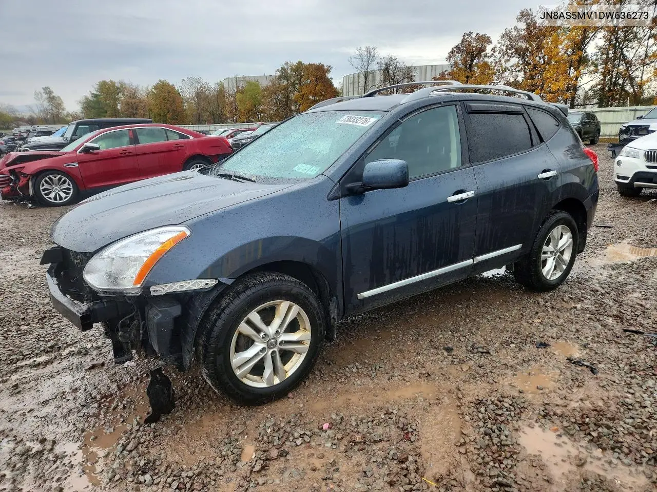 NISSAN ROGUE 2013, VIN JN8AS5MV1DW636273