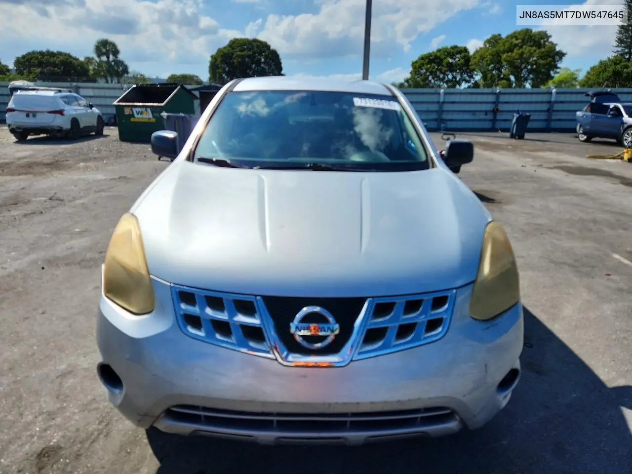 2013 NISSAN ROGUE VIN JN8AS5MT7DW547645 — фото 5