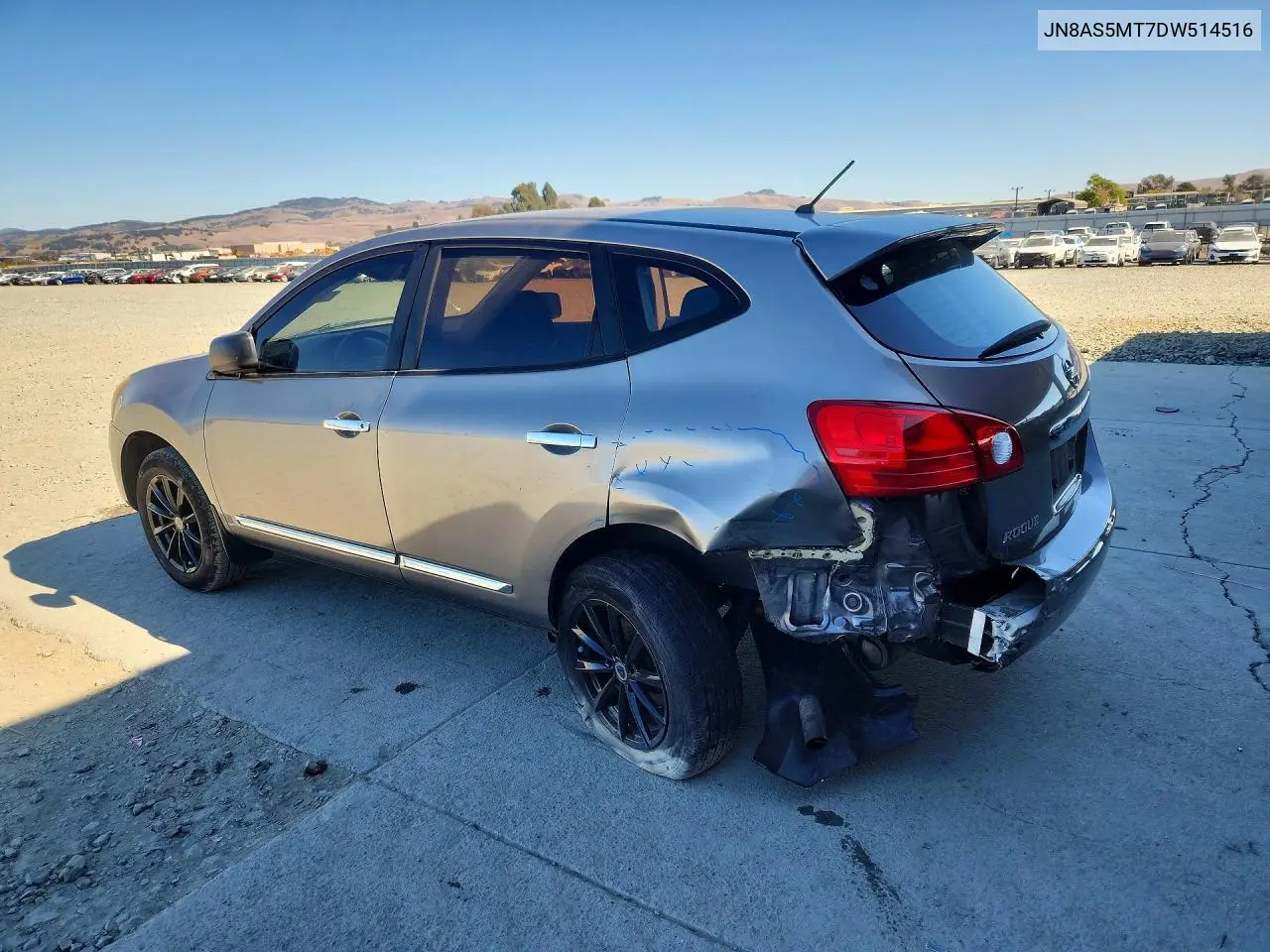 2013 NISSAN ROGUE VIN JN8AS5MT7DW514516 — фото 2